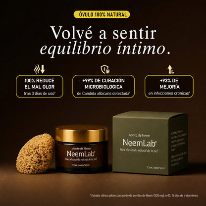 Óvulo Natural de Neem — NeemLab®