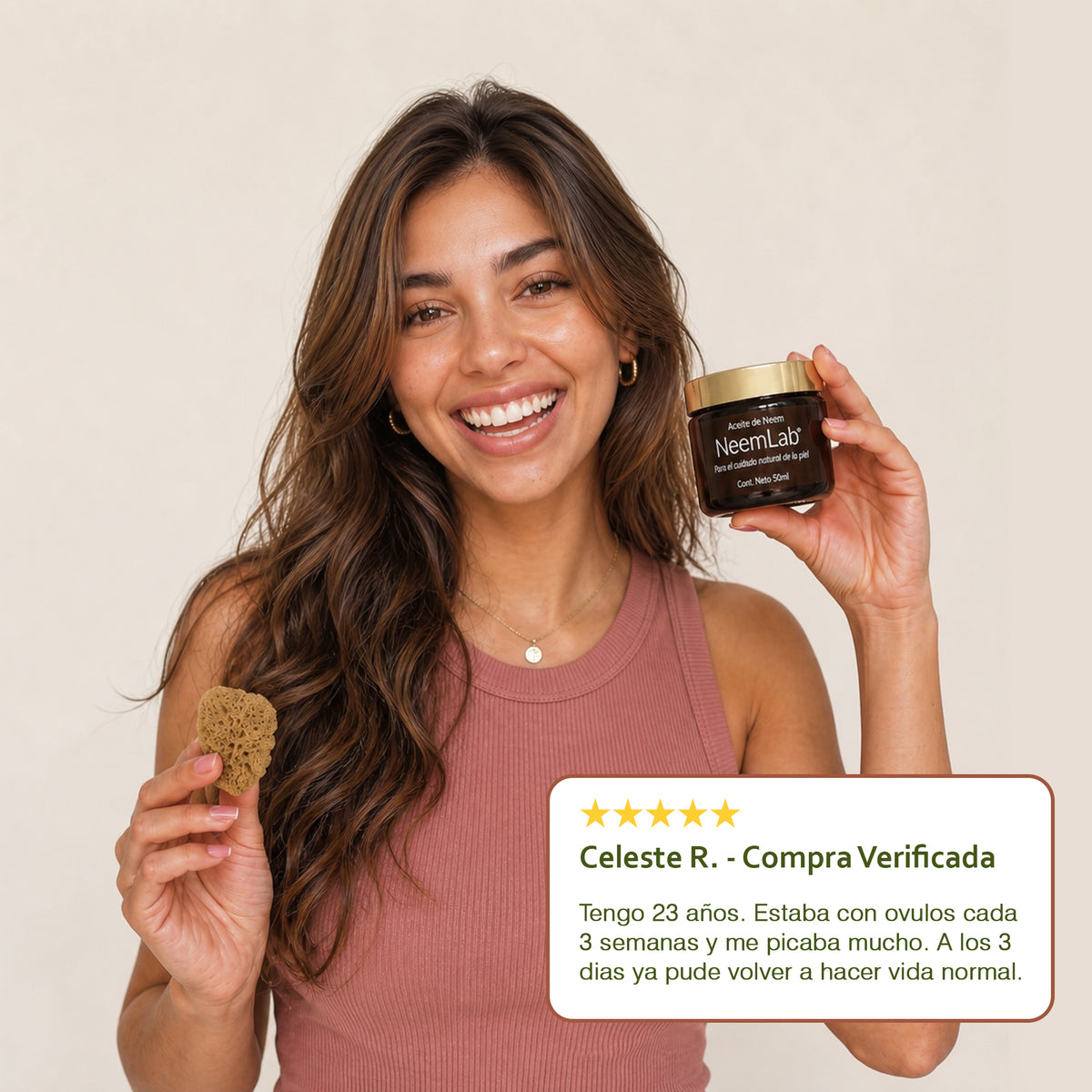 Óvulo Natural de Neem — NeemLab®