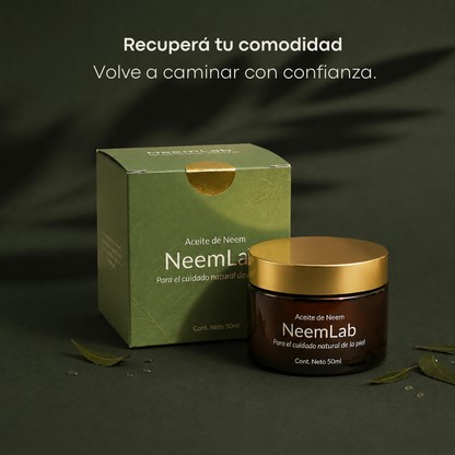 Neem Antifungi I Aceite natural contra hongos y pie de atleta
