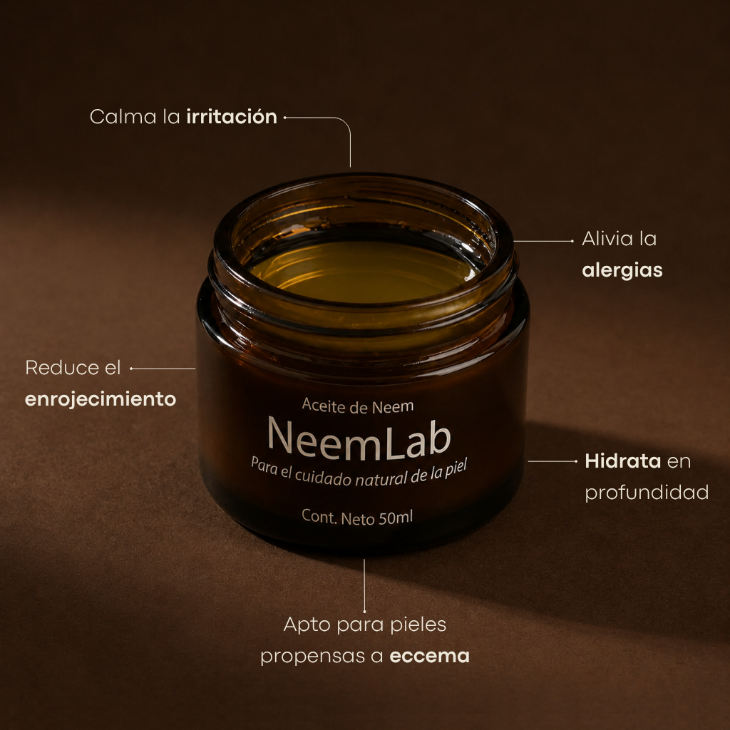 Neem Calmante I Aceite natural para piel irritada